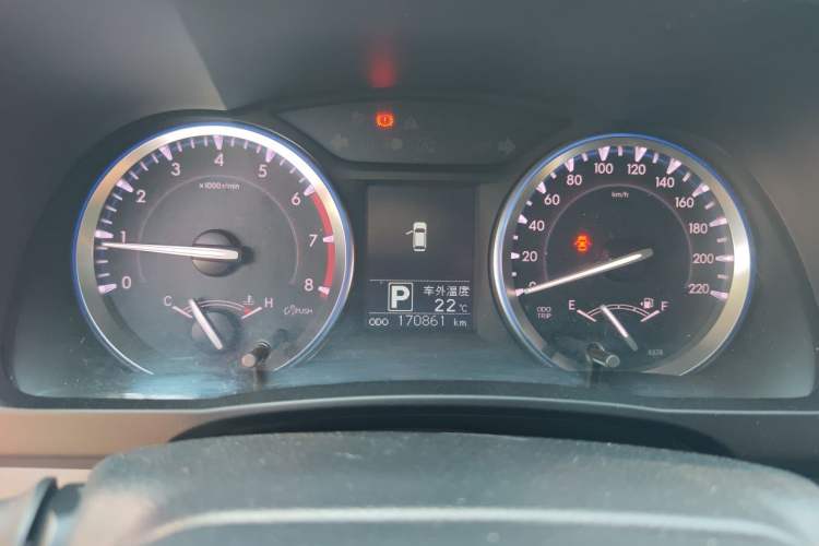 Used Toyota Highlander 2015 2.0T Four-Wheel Drive Luxury Edition 7-Seater Instrument Cluster