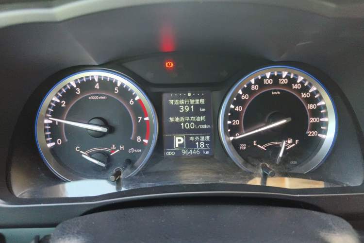 Used Toyota Highlander 2015 2.0T Four-Wheel Drive Luxury Edition 7-Seater Instrument Cluster