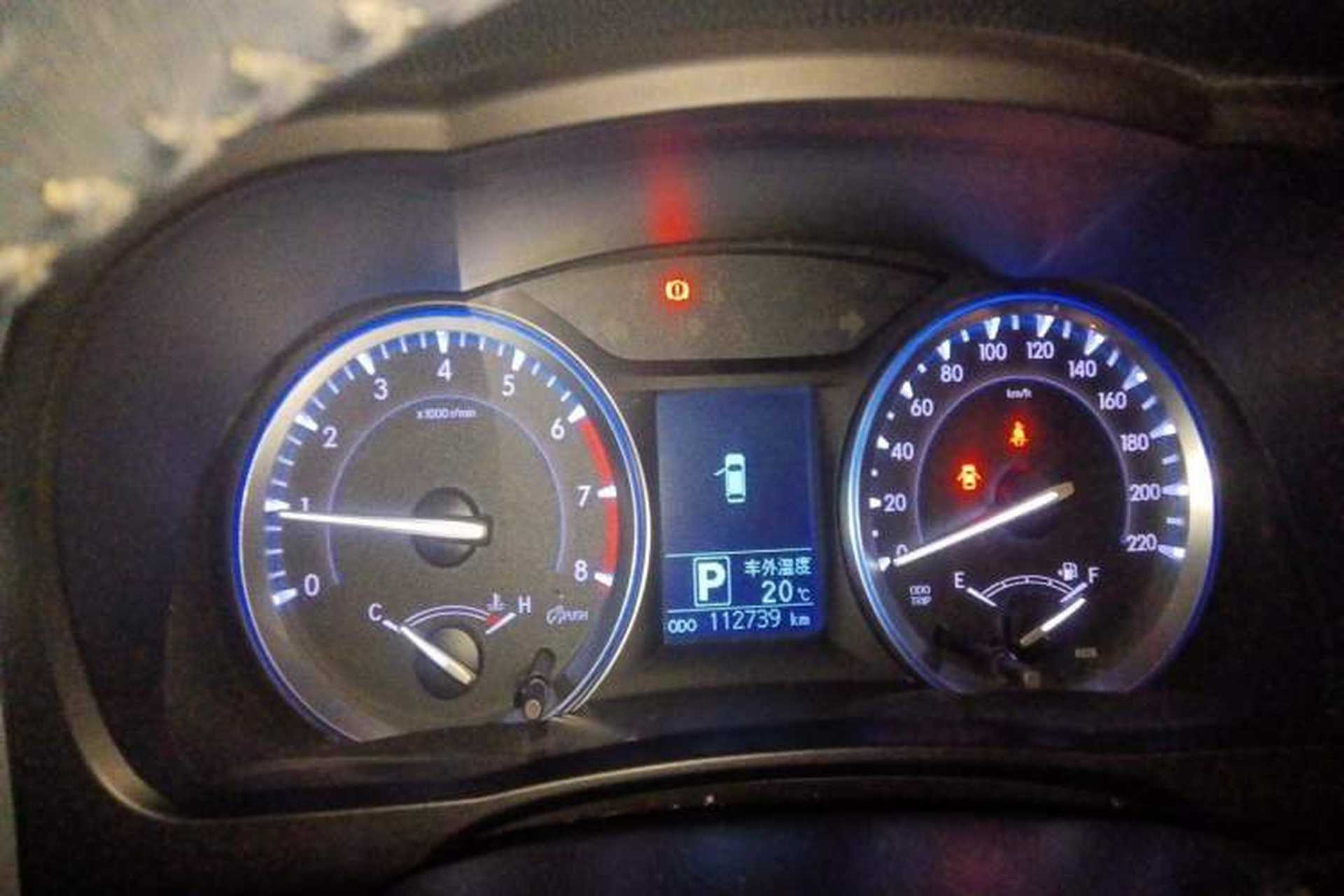 Used Toyota Highlander 2015 2.0T Four-Wheel Drive Luxury Edition 7-Seater Instrument Cluster