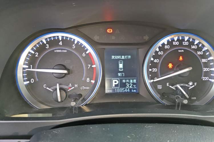 Used Toyota Highlander 2015 2.0T Four-Wheel Drive Luxury Edition 7-Seater Instrument Cluster