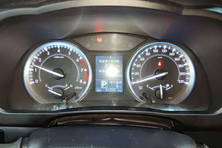 Used Toyota Highlander 2015 2.0T Four-Wheel Drive Luxury Edition 7-Seater Instrument Cluster