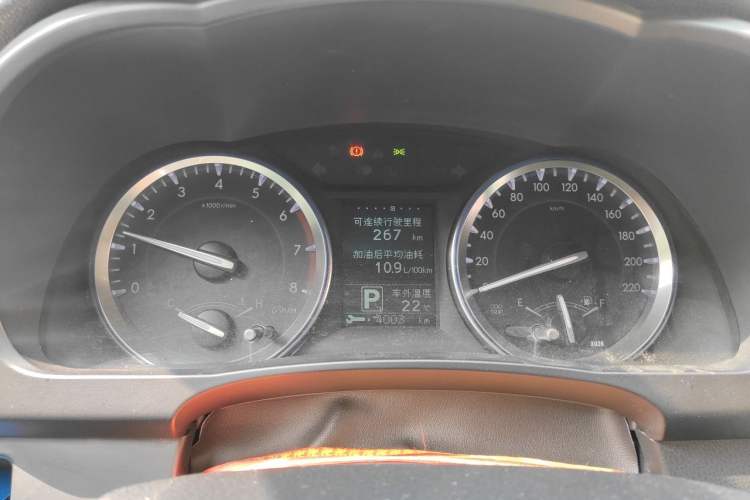 Used Toyota Highlander 2015 2.0T Four-Wheel Drive Luxury Edition 7-Seater Instrument Cluster