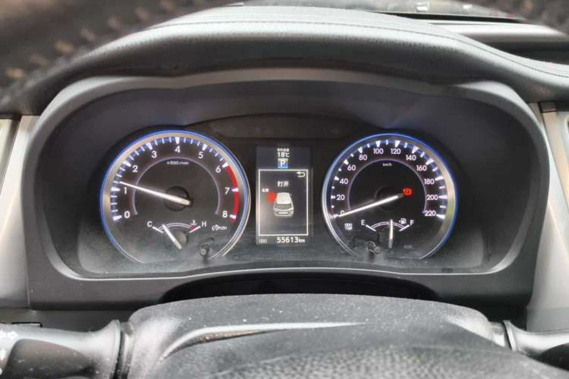 Used Toyota Highlander 2015 2.0T Four-Wheel Drive Ultimate Edition 7-Seater Instrument Cluster