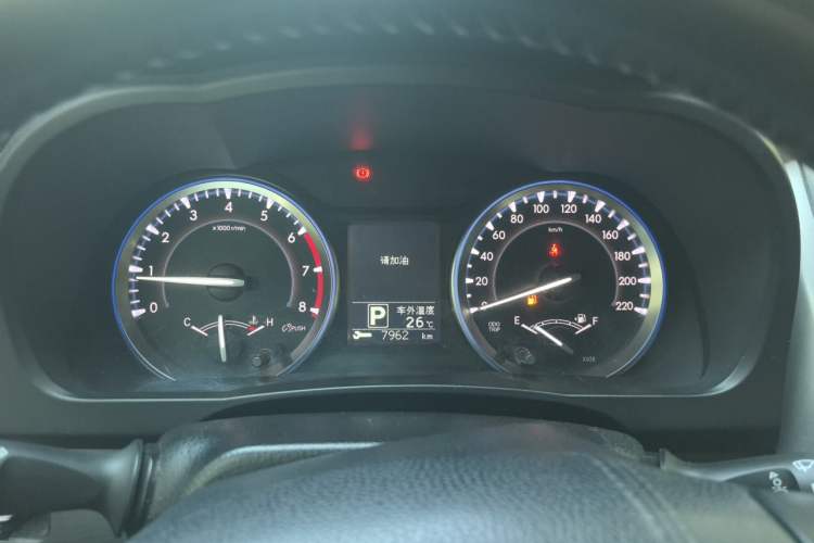 Used Toyota Highlander 2015 2.0T Four-Wheel Drive Luxury Edition 7-Seater Instrument Cluster