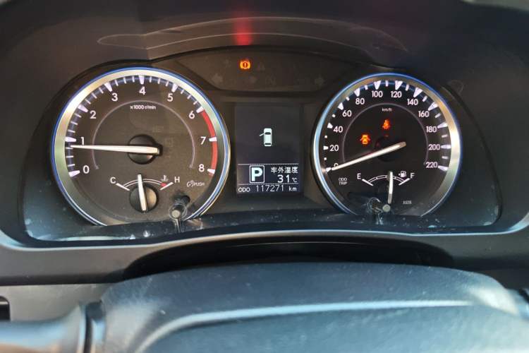 Used Toyota Highlander 2015 2.0T Two-Wheel Drive Luxury Edition 7 Seats Instrument Cluster