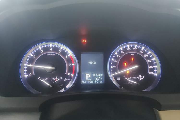 Used Toyota Highlander 2015 2.0T Four-Wheel Drive Luxury Edition 7-Seater Instrument Cluster