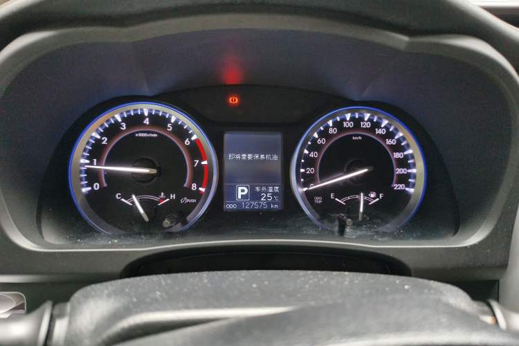 Used Toyota Highlander 2015 2.0T Four-Wheel Drive Luxury Edition 7-Seater Instrument Cluster