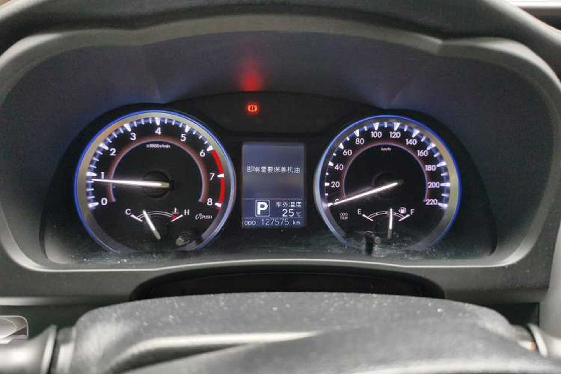 Used Toyota Highlander 2015 2.0T Four-Wheel Drive Luxury Edition 7-Seater Instrument Cluster