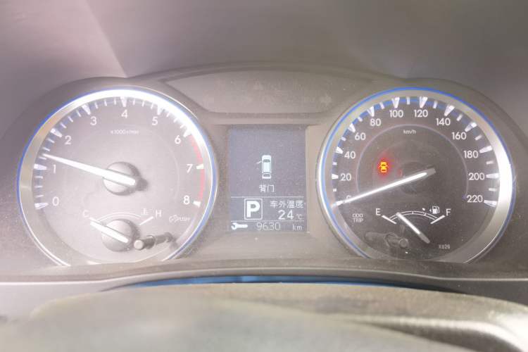 Used Toyota Highlander 2015 2.0T Four-Wheel Drive Luxury Edition 7-Seater Instrument Cluster