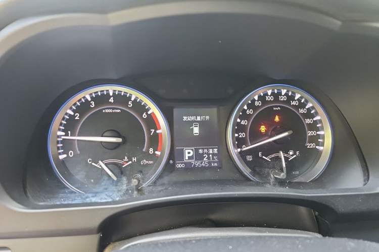 Used Toyota Highlander 2015 2.0T Four-Wheel Drive Luxury Edition 7-Seater Instrument Cluster