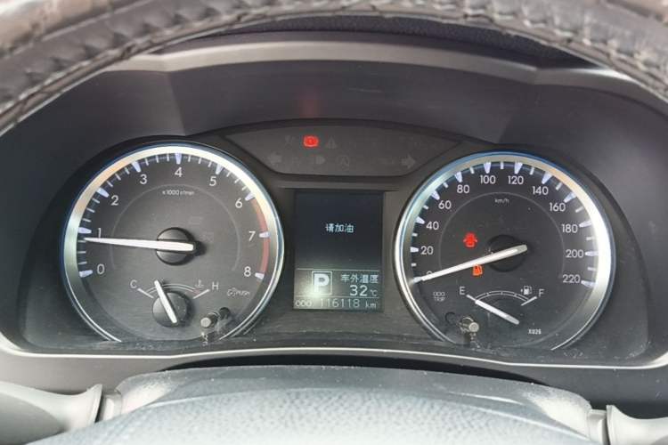Used Toyota Highlander 2015 2.0T Four-Wheel Drive Luxury Edition 7-Seater Instrument Cluster