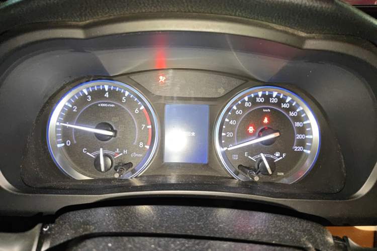 Used Toyota Highlander 2015 2.0T Four-Wheel Drive Luxury Edition 7-Seater Instrument Cluster