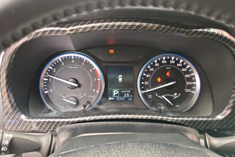 Used Toyota Highlander 2015 2.0T Four-Wheel Drive Luxury Edition 7-Seater Instrument Cluster