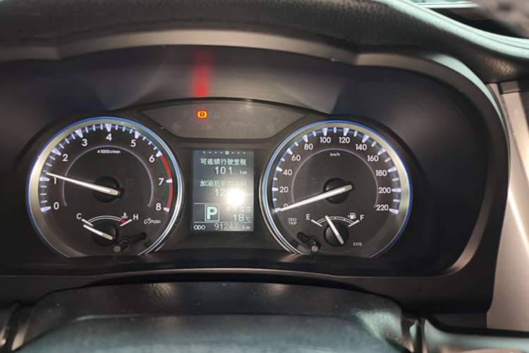 Used Toyota Highlander 2015 2.0T Four-Wheel Drive Luxury Edition 7-Seater Instrument Cluster