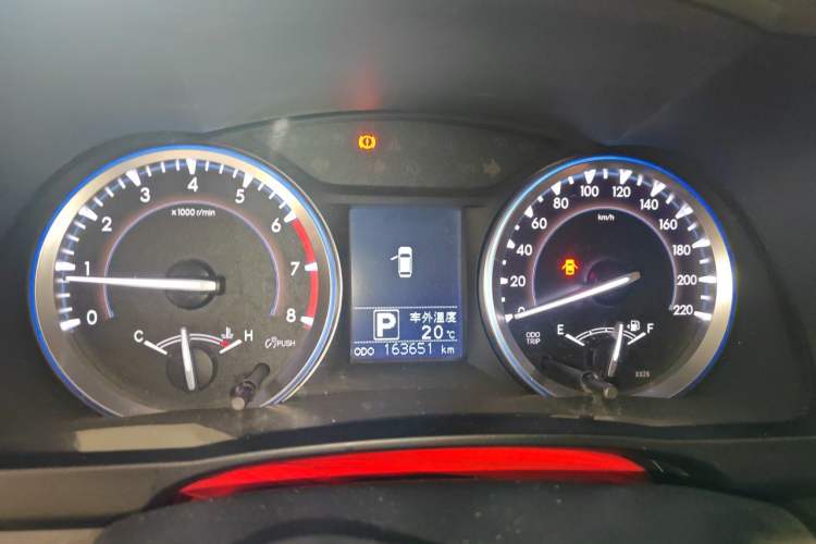 Used Toyota Highlander 2015 2.0T Four-Wheel Drive Luxury Edition 7-Seater Instrument Cluster