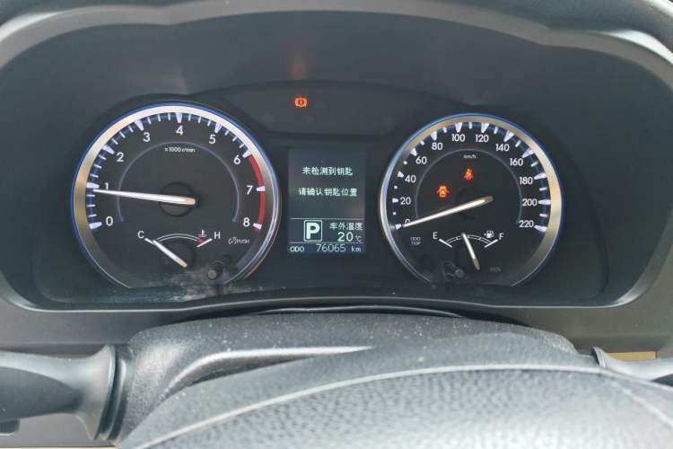 Used Toyota Highlander 2015 2.0T Four-Wheel Drive Luxury Edition 7-Seater Instrument Cluster