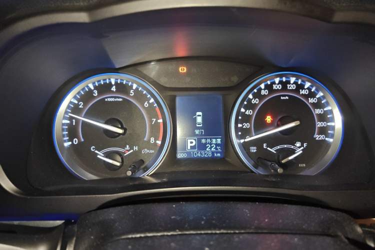 Used Toyota Highlander 2015 3.5L 4x4 Luxury Edition 7-seater Instrument Cluster