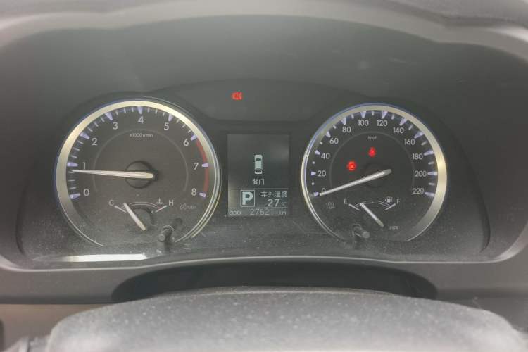 Used Toyota Highlander 2015 2.0T Two-Wheel Drive Luxury Edition 7 Seats Instrument Cluster