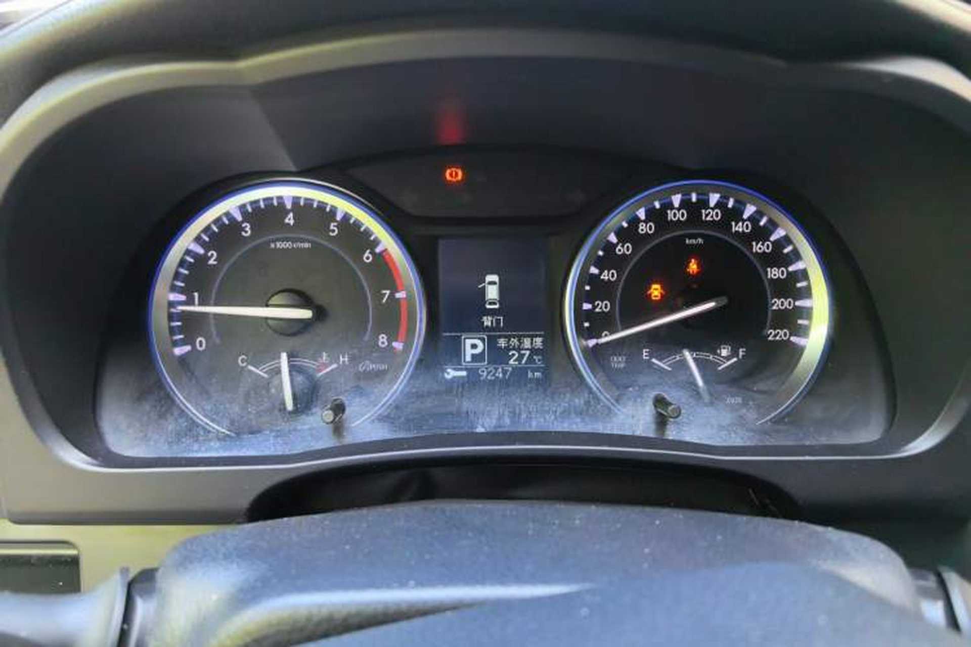 Used Toyota Highlander 2015 2.0T Four-Wheel Drive Luxury Edition 7-Seater Instrument Cluster