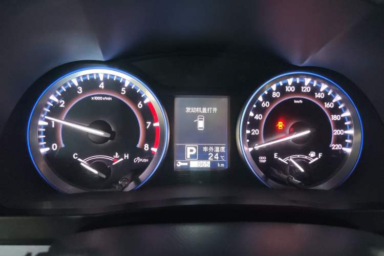 Used Toyota Highlander 2015 2.0T Two-Wheel Drive Luxury Edition 7 Seats Instrument Cluster