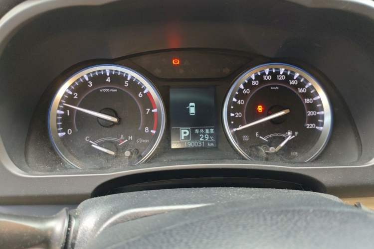 Used Toyota Highlander 2015 2.0T Four-Wheel Drive Luxury Edition 7-Seater Instrument Cluster