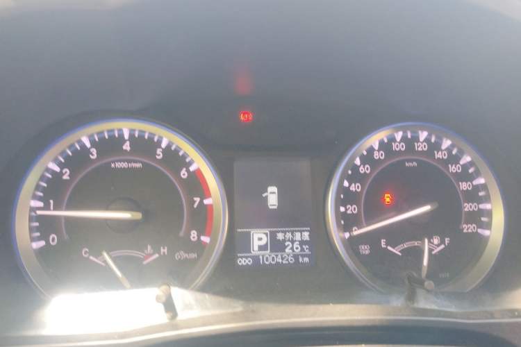 Used Toyota Highlander 2015 2.0T Four-Wheel Drive Luxury Edition 7-Seater Instrument Cluster