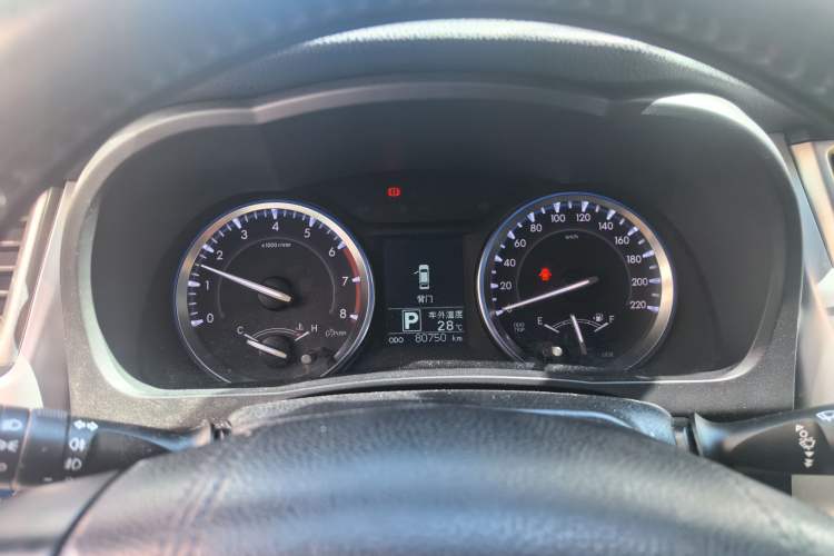 Used Toyota Highlander 2015 2.0T Four-Wheel Drive Luxury Edition 7-Seater Instrument Cluster