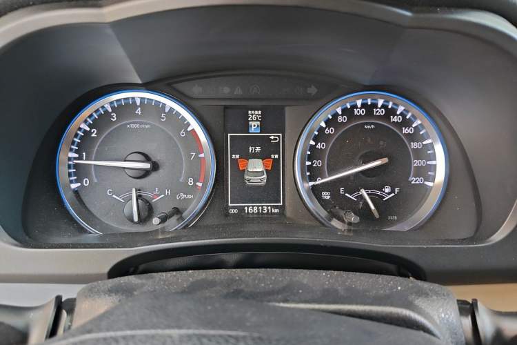 Used Toyota Highlander 2015 2.0T Four-Wheel Drive Ultimate Edition 7-Seater Instrument Cluster