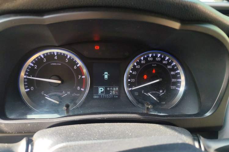 Used Toyota Highlander 2015 2.0T Four-Wheel Drive Luxury Edition 7-Seater Instrument Cluster