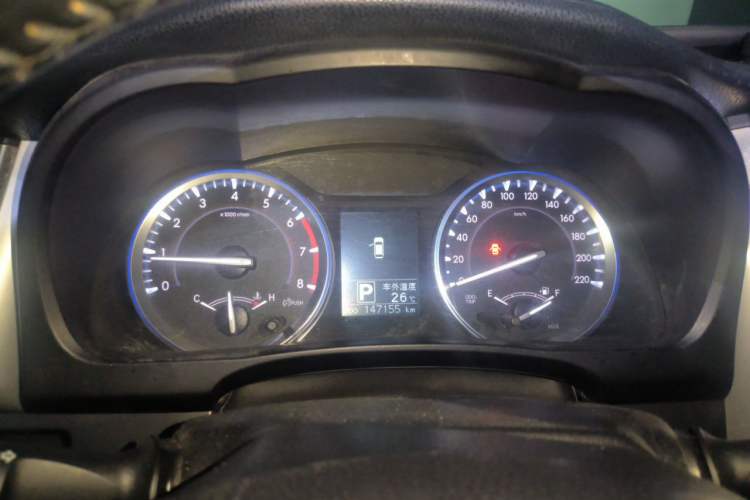 Used Toyota Highlander 2015 2.0T Four-Wheel Drive Luxury Edition 7-Seater Instrument Cluster