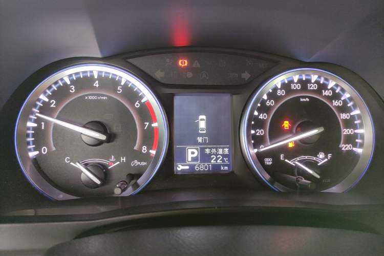 Used Toyota Highlander 2015 2.0T Four-Wheel Drive Luxury Edition 7-Seater Instrument Cluster