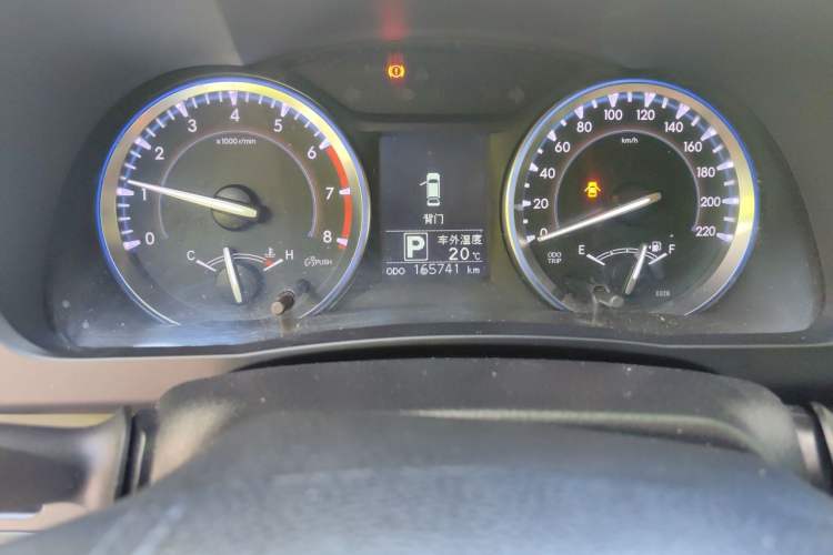 Used Toyota Highlander 2015 2.0T Four-Wheel Drive Luxury Edition 7-Seater Instrument Cluster