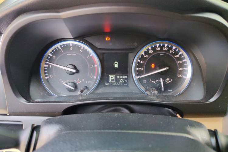 Used Toyota Highlander 2015 2.0T Four-Wheel Drive Luxury Edition 7-Seater Instrument Cluster