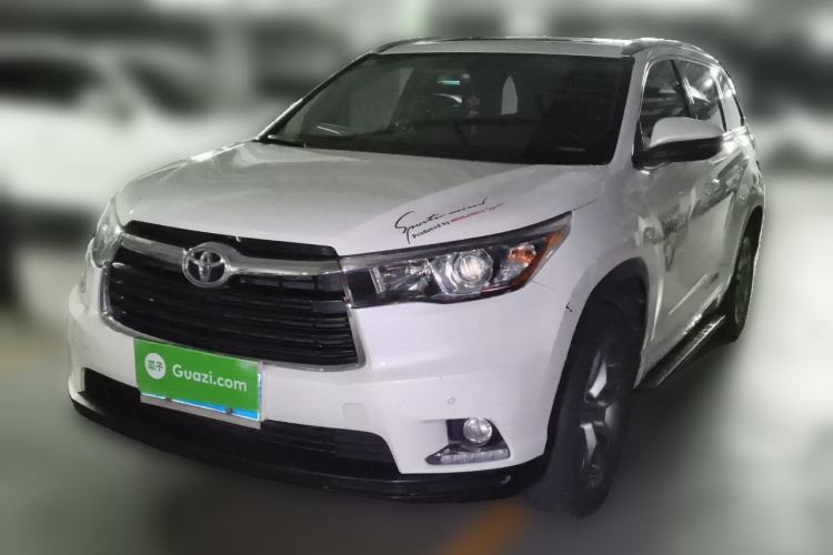 Used Toyota Highlander 2015 2.0T Four-Wheel Drive Luxury Edition 7-Seater Guazi used car, China used car export, Used car for sale, Used cars, Cheapest cars for sale