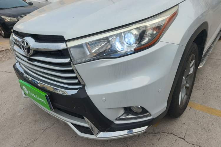 Used Toyota Highlander 2015 2.0T Four-Wheel Drive Luxury Edition 7-Seater Left Front Headlight