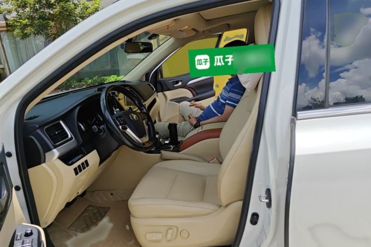 Used Toyota Highlander 2015 2.0T Four-Wheel Drive Luxury Edition 7-Seater Left Front Seat