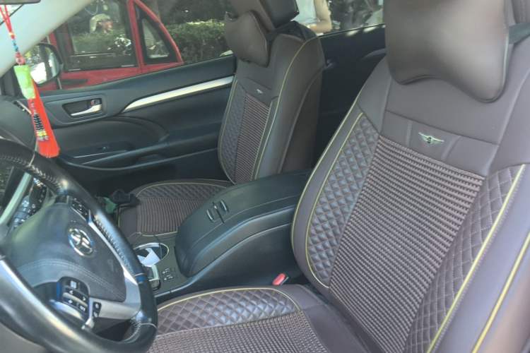 Used Toyota Highlander 2015 2.0T Four-Wheel Drive Luxury Edition 7-Seater Left Front Seat