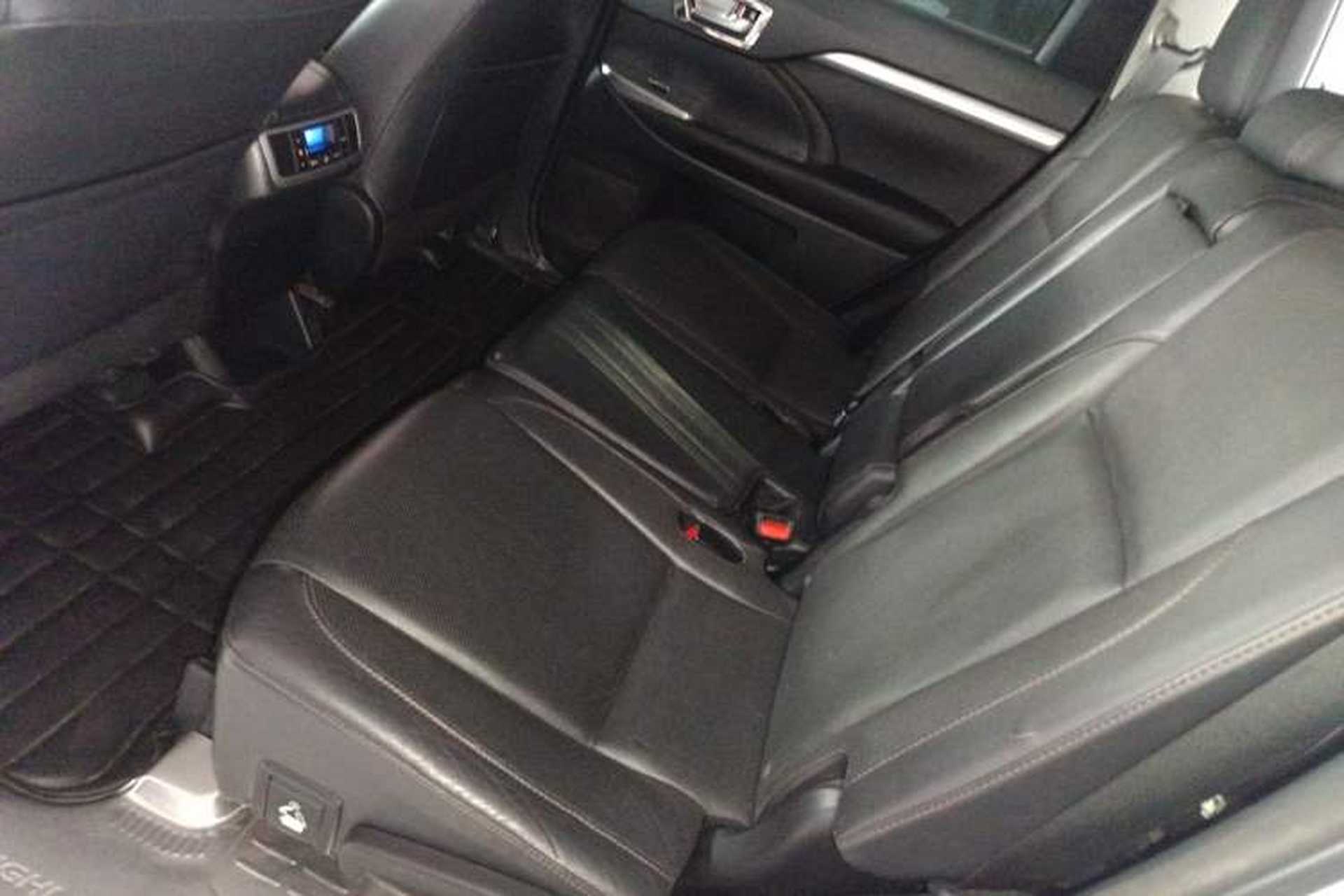 Used Toyota Highlander 2015 2.0T Four-Wheel Drive Luxury Edition 7-Seater Left Rear Seat