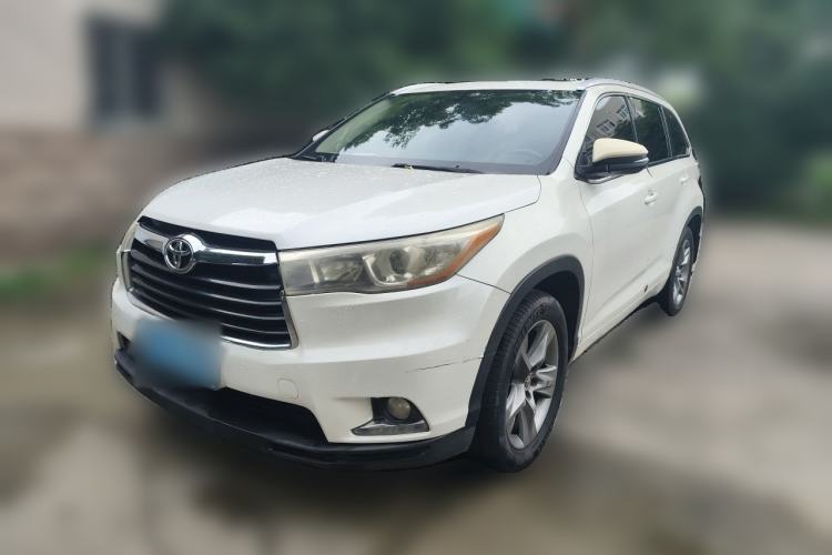 Used Toyota Highlander 2015 2.0T Four-Wheel Drive Luxury Edition 7-Seater Guazi used car, China used car export, Used car for sale, Used cars, Cheapest cars for sale
