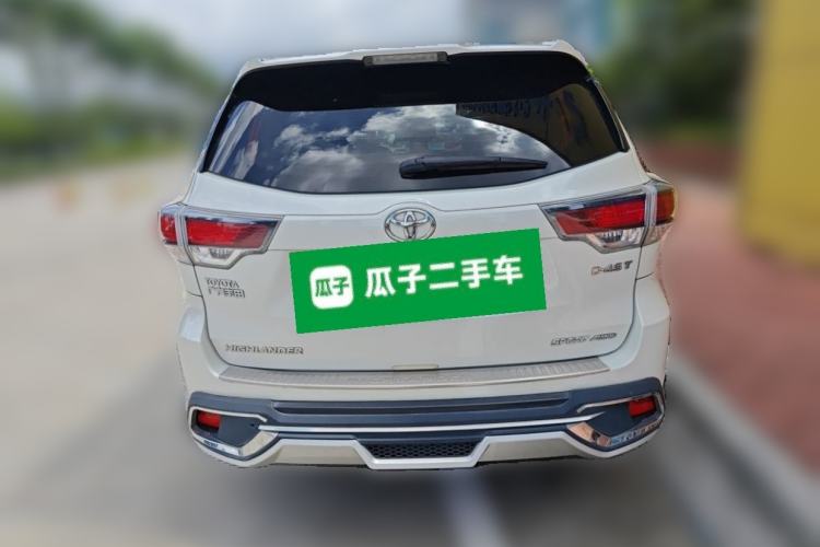Used Toyota Highlander 2015 2.0T Four-Wheel Drive Luxury Edition 7-Seater Rear