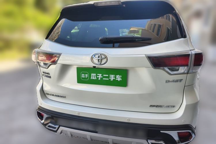 Used Toyota Highlander 2015 2.0T Four-Wheel Drive Luxury Edition 7-Seater Rear