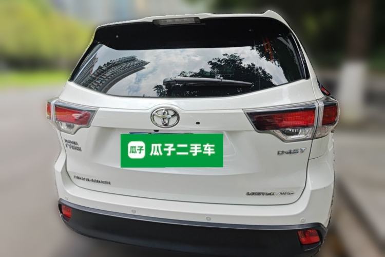 Used Toyota Highlander 2015 2.0T Four-Wheel Drive Ultimate Edition 7-Seater Rear