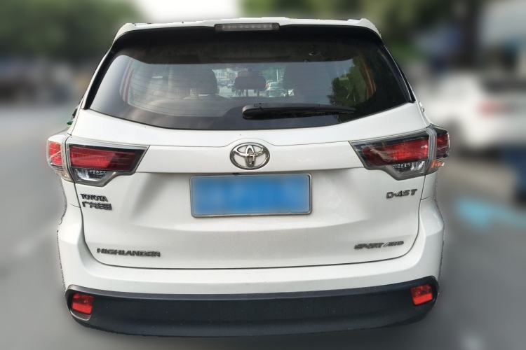 Used Toyota Highlander 2015 2.0T Four-Wheel Drive Luxury Edition 7-Seater Rear