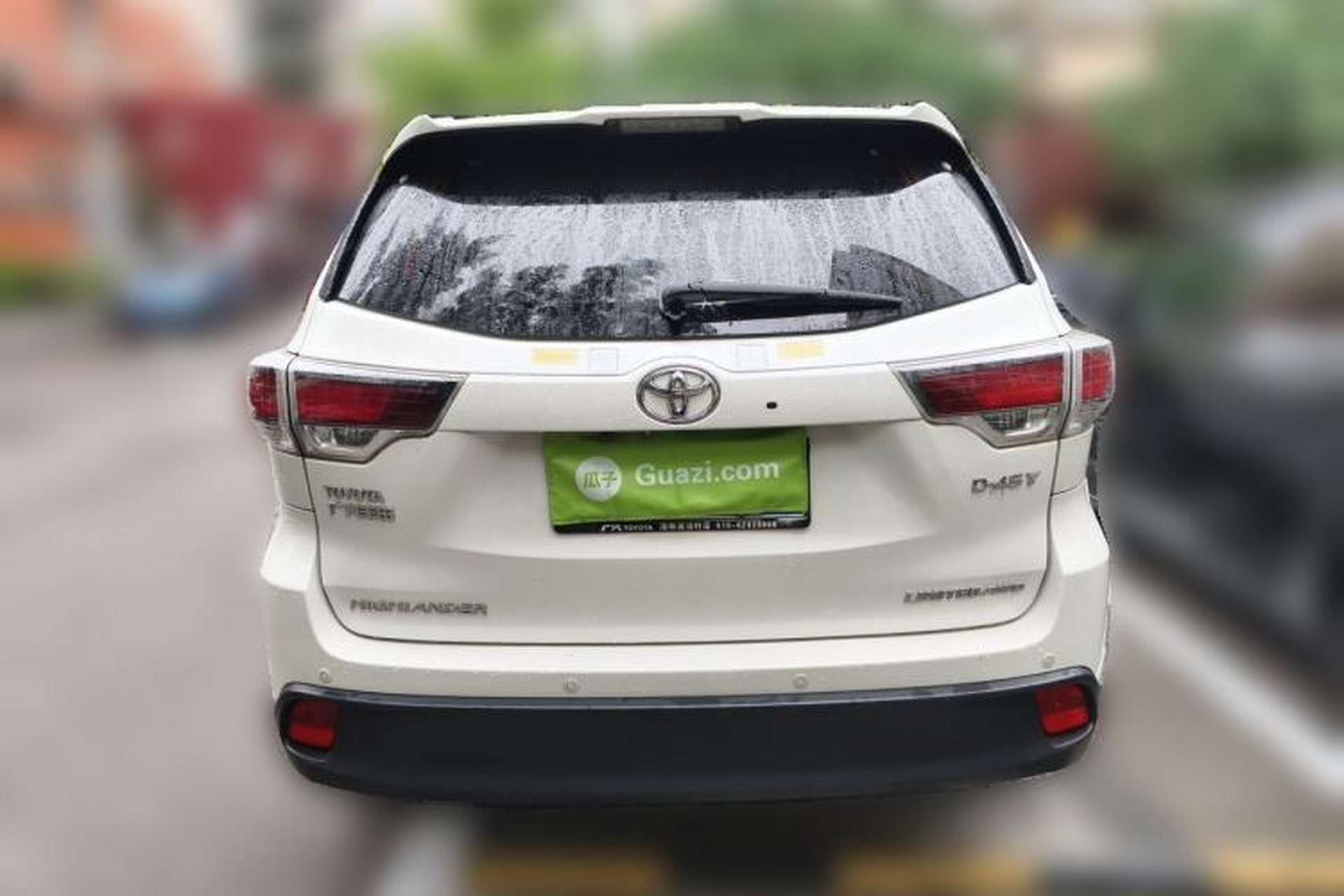 Used Toyota Highlander 2015 2.0T Four-Wheel Drive Ultimate Edition 7-Seater Rear