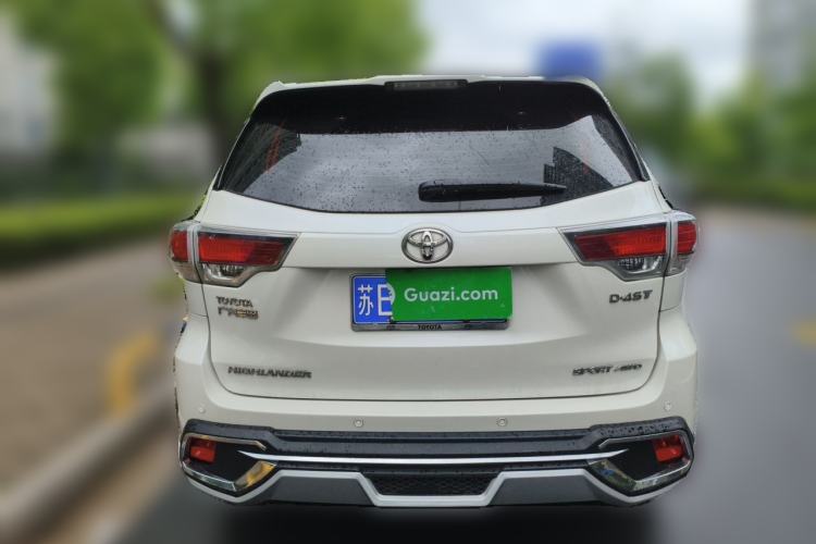 Used Toyota Highlander 2015 2.0T Four-Wheel Drive Luxury Edition 7-Seater Rear