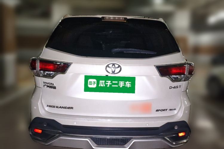 Used Toyota Highlander 2015 2.0T Four-Wheel Drive Luxury Edition 7-Seater Rear