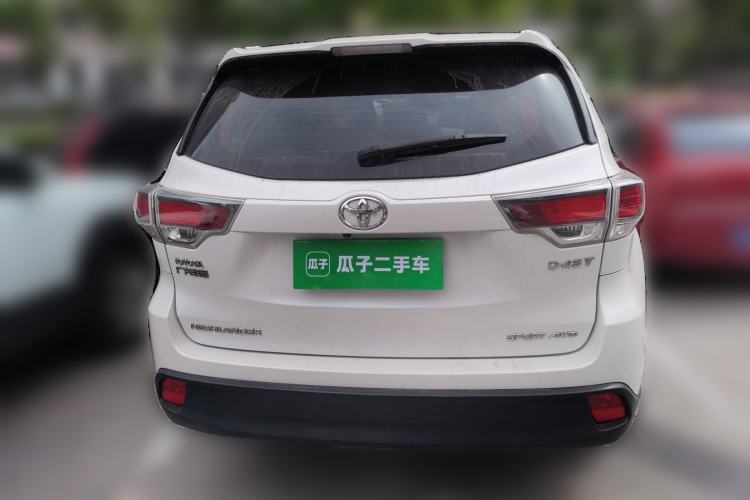 Used Toyota Highlander 2015 2.0T Four-Wheel Drive Luxury Edition 7-Seater Rear