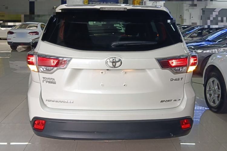 Used Toyota Highlander 2015 2.0T Four-Wheel Drive Luxury Edition 7-Seater Rear