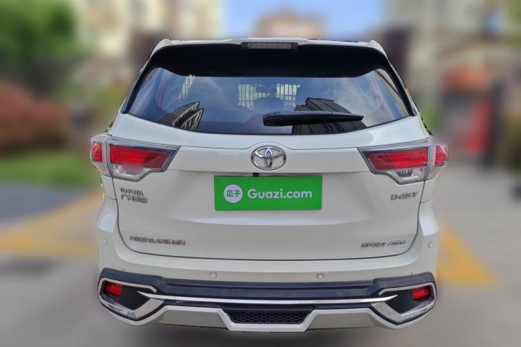 Used Toyota Highlander 2015 2.0T Four-Wheel Drive Luxury Edition 7-Seater Rear