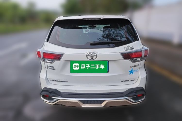 Used Toyota Highlander 2015 2.0T Four-Wheel Drive Luxury Edition 7-Seater Rear